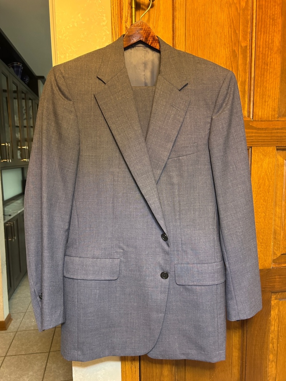 Hickey Freeman Wool Men’s Suit